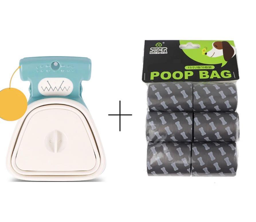 Dog Poop Bag Dispenser Travel Foldable Pooper Scooper Poop - ObeyKart