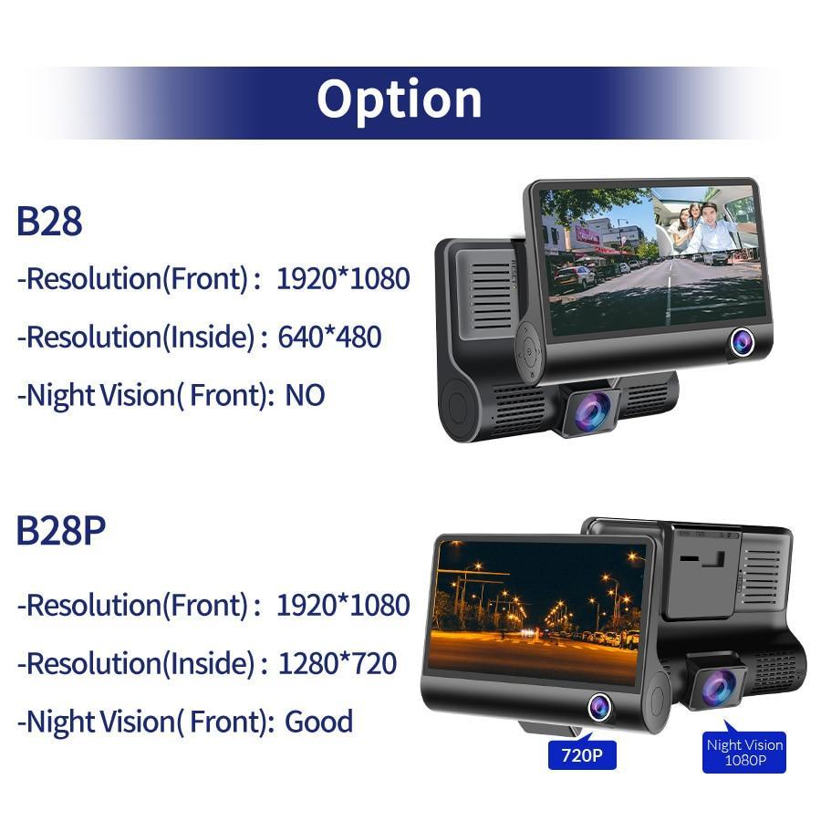 Rear View Backup Car Video Dash Camera Recorder System