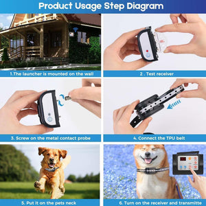 Waterproof Designed Wireless Dog Fence - Pet Training Device