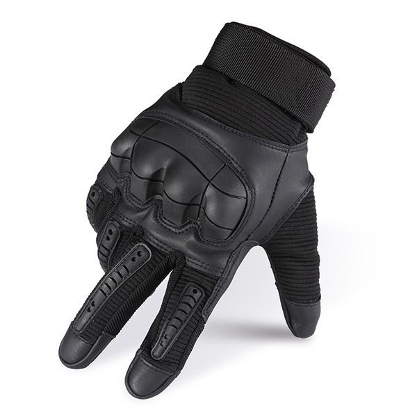 Full Finger Tactical Gloves - Hard Knuckle Army Special Forces Ops Fire Resistant Water Proof Gloves