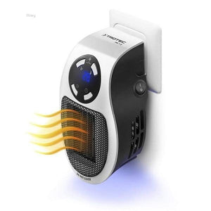 Portable Room Heater - Cordless Electric Heater 500W With Remote Control