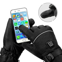 Load image into Gallery viewer, Beat the Cold - Smart & Weatherproof Rechargeable Heated Gloves - Heat Up in 30 Seconds
