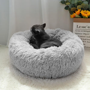 Fluffy Calming Dog Bed - ObeyKart