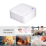 White Noise Machine USB Rechargeable Timed Shutdown Sleep Sound Machine For Sleeping Relaxation For Baby Adult Office Travel - ObeyKart