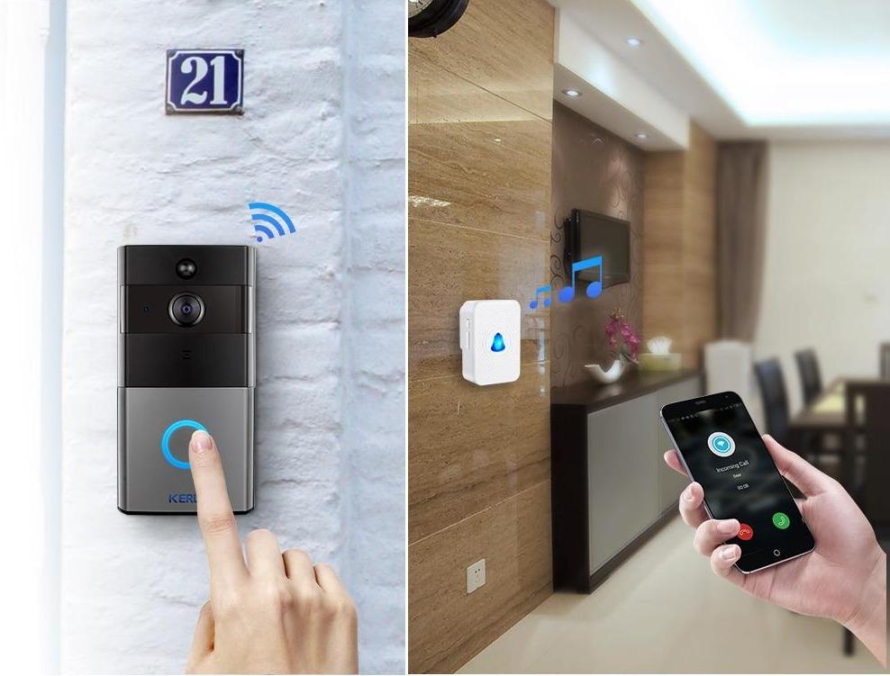 Wireless Video Intercom Doorbell  Home Security Night Vision Camera - ObeyKart