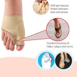 Feel Great Orthopedic Toe Bunion Corrector 2.0 - 1 Pair (Left + Right)