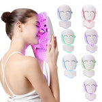 LED Face Mask - 7 Color LED Light Therapy Mask - FDA Approved