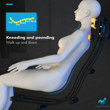 Load image into Gallery viewer, Full Body Electric Massage Chair Shiatsu with Bluetooth Speaker