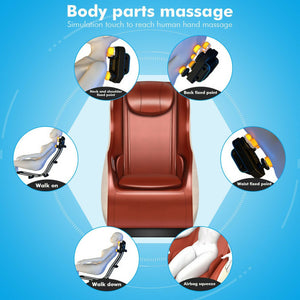Full Body Electric Massage Chair Shiatsu with Bluetooth Speaker