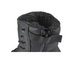 Leather Army Combat Boots - Tactical Cadet Security Military Boots