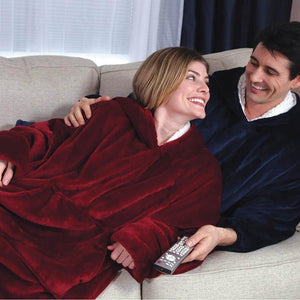 Supreme Comfort Oversized Premium Reversible Blanket Hoodie