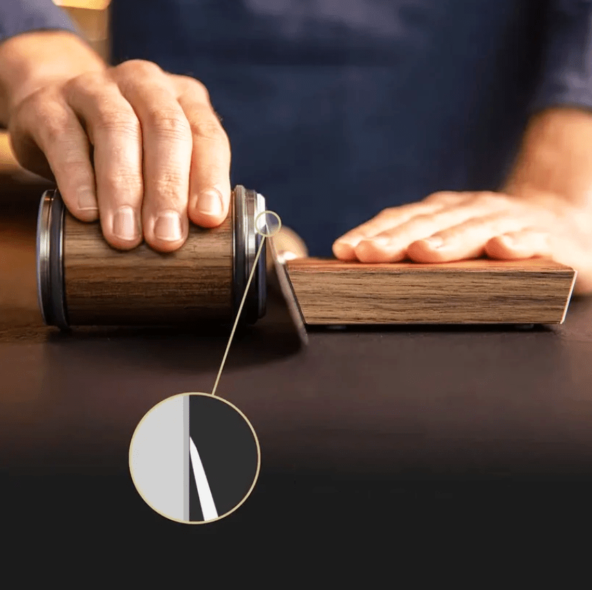 Rolling Knife Sharpener - #2025 Upgraded Diamond Knife Sharpener Set