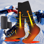 USB Rechargeable Heated Socks - Mens and Womens Winter Heated Socks