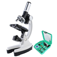 Load image into Gallery viewer, Professional 100X-1200X Microscope Biology Science Metal Kit - The Gadgets Emporium
