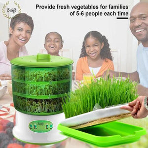 Automatic Sprout Machine with Seedling Tray