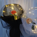 LED Luminous Balloon Rose Bouquet