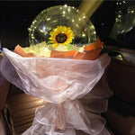 LED Luminous Balloon Rose Bouquet