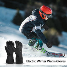 Load image into Gallery viewer, Beat the Cold - Smart &amp; Weatherproof Rechargeable Heated Gloves - Heat Up in 30 Seconds
