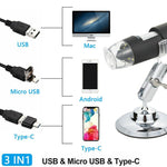 Professional HD 1600x USB Microscope / Digital Microscope Camera - Hyperclear™