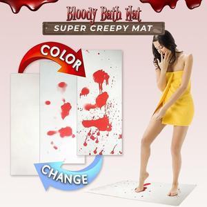 Halloween Prank Bloody Bath Mat - Blink Dealz