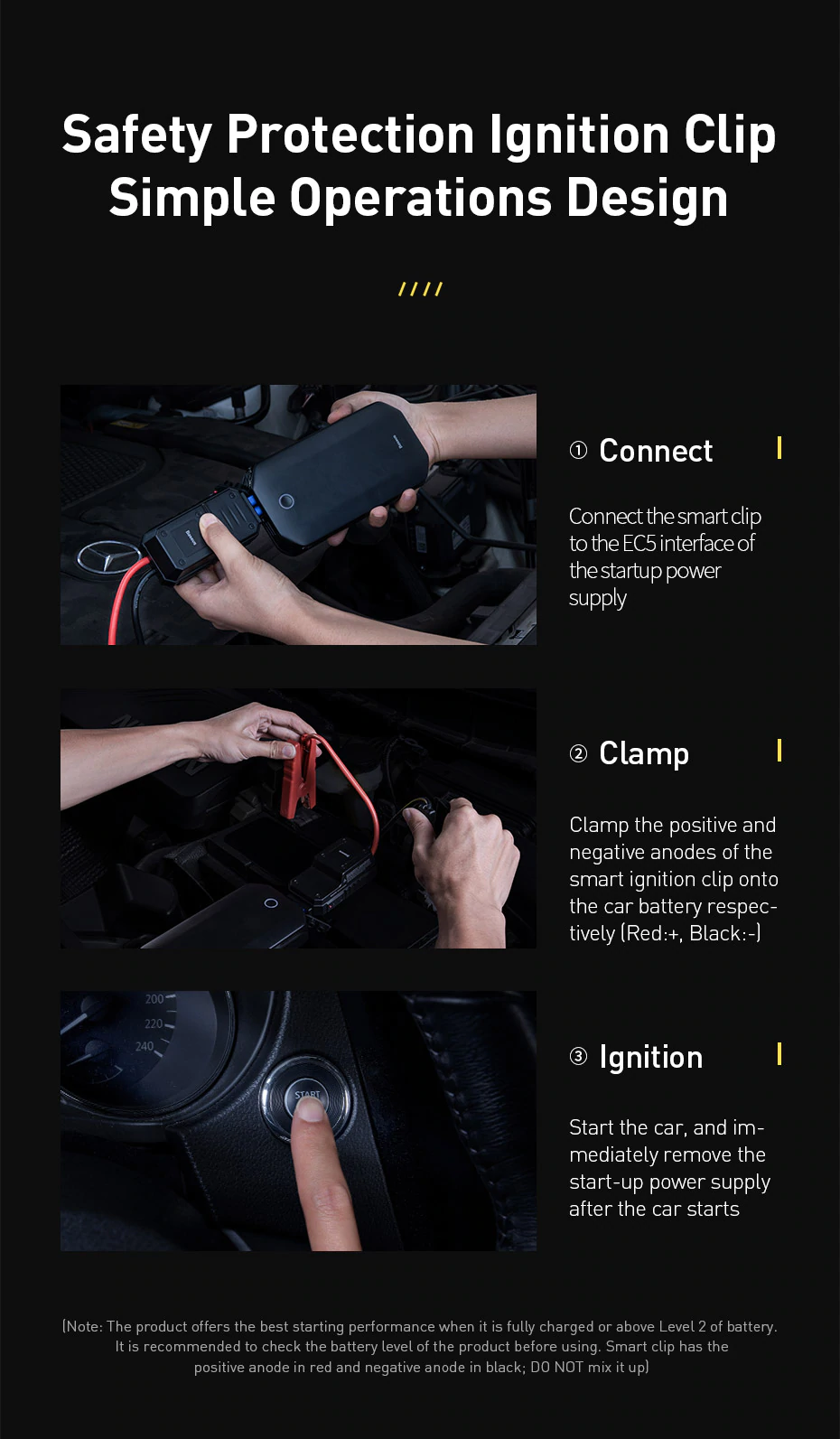 Super Energy Car Jump Starter With Power Bank