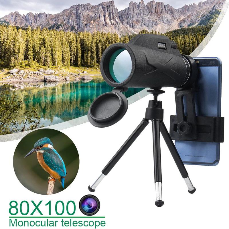 Professional 4k 80X100 High Power Zoom HD Monocular Nanotechnology Telescope