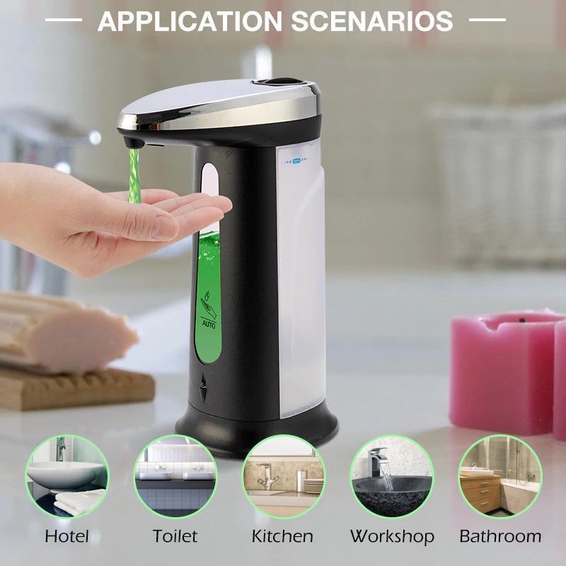 Smart-Sensor Electroplated Touchless Liquid-Soap-Dispenser - ObeyKart