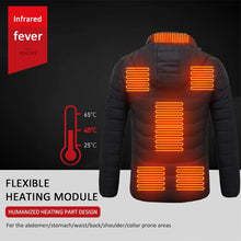 Load image into Gallery viewer, USB Heated Jacket - Men and Women Winter Body Warmer
