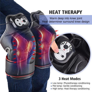 Knee Reliever Magnetic Vibration Machine with Heat Therapy Massage –  ObeyMart