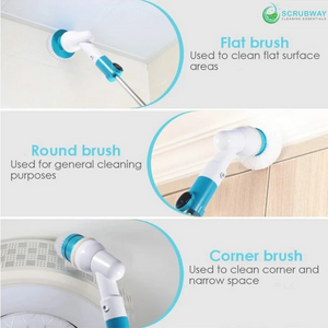 Electric spin scrubber - Cordless Chargeable Home and Bathroom Cleaner