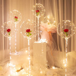 LED Luminous Balloon Rose Bouquet