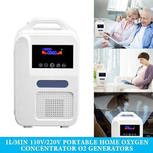Load image into Gallery viewer, Portable Oxygen Concentrator - Home O2 Generator
