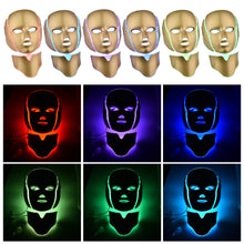 Load image into Gallery viewer, LED Face Mask - 7 Color LED Light Therapy Mask - FDA Approved
