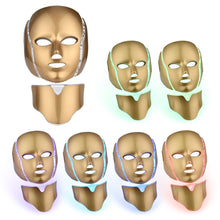 Load image into Gallery viewer, LED Face Mask - 7 Color LED Light Therapy Mask - FDA Approved
