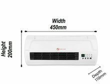 Load image into Gallery viewer, Wall-Mounted Remote Control Heater- Upgraded Version
